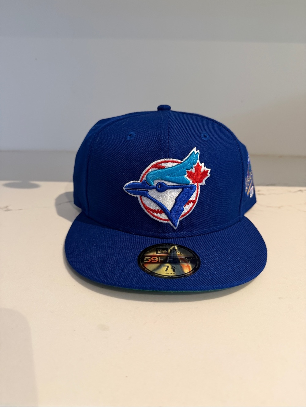 New Era Blue Toronto Blue Jays 1993 World Series Cap with World Series Logo